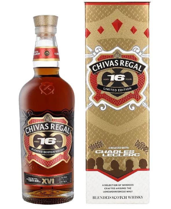 Chivas Regal 16 Years Charles Leclerc + Gb 70cl 40° 54,95€