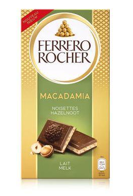 Ferrero Rocher Tablet Noisettes Macadamia 90g 2,95€