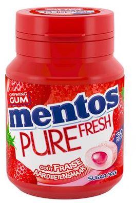 Mentos Gum Btle Pure Fresh Erdbeere 35p 60g 3,60€