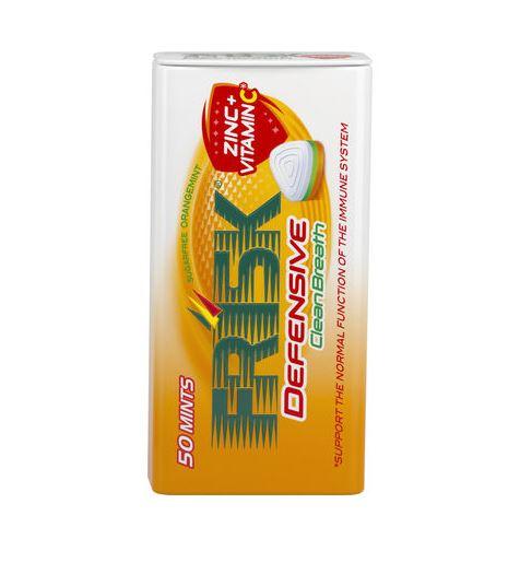 Frisk Defensive Tin Orange Mint 35g 3,90€