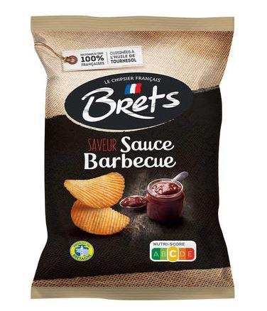 Brets Chips Saveur Barbecue 125g 2,70€