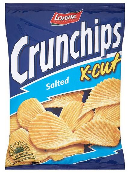 Crunchips X Cut Salted 130g 2,50€