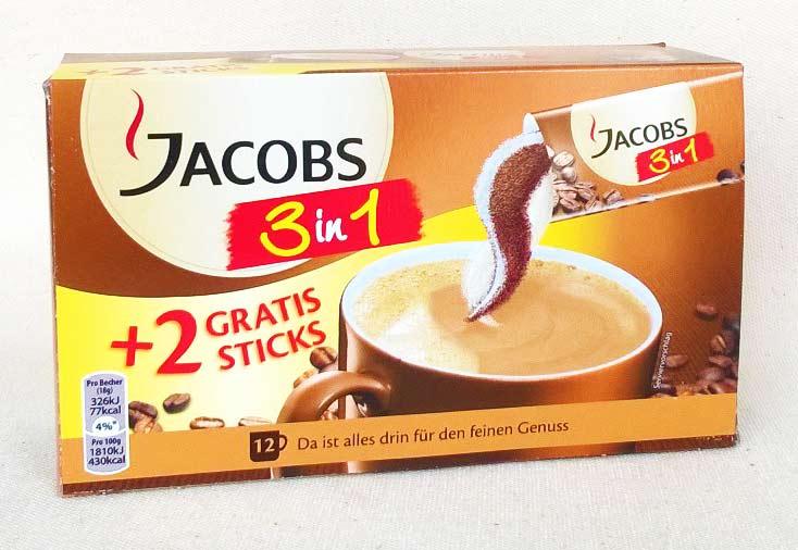 Jacobs 3 In 1 180g 2,35€