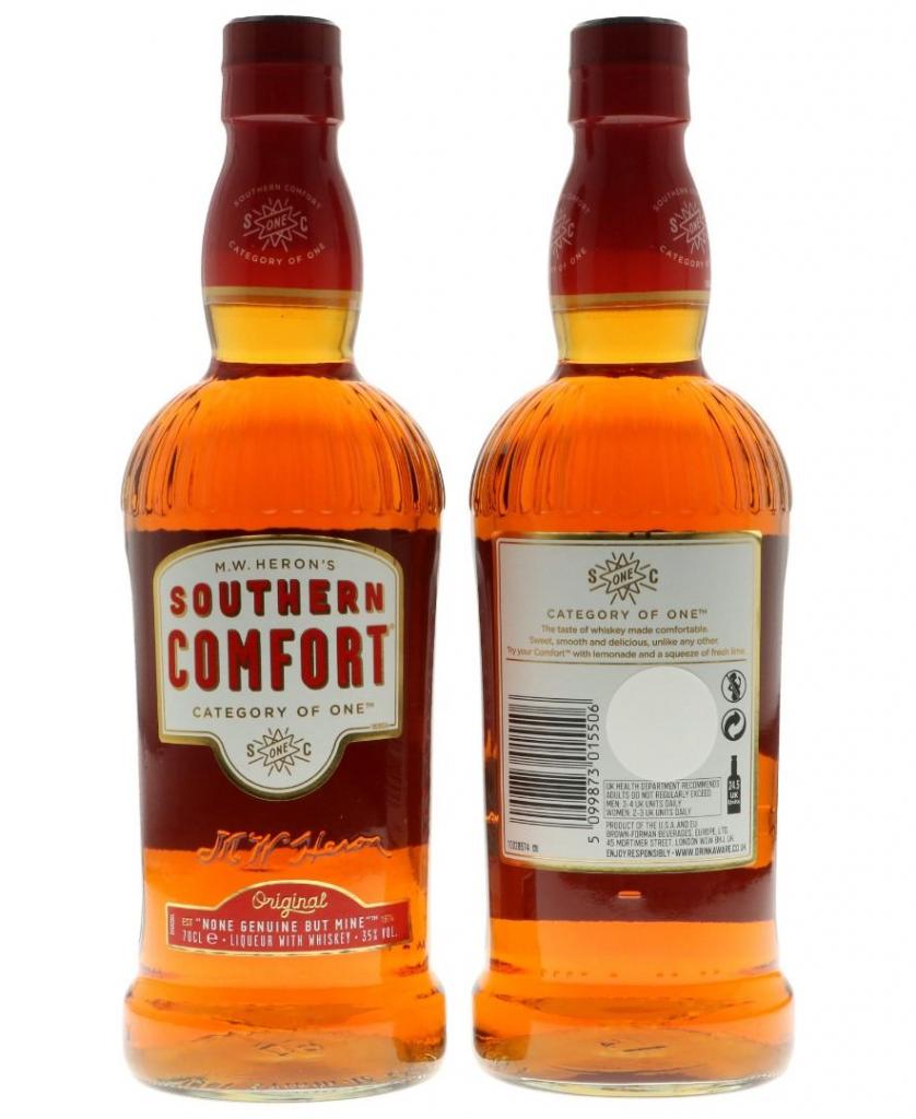 Southern Comfort 70cl 35 % vol 10,95€