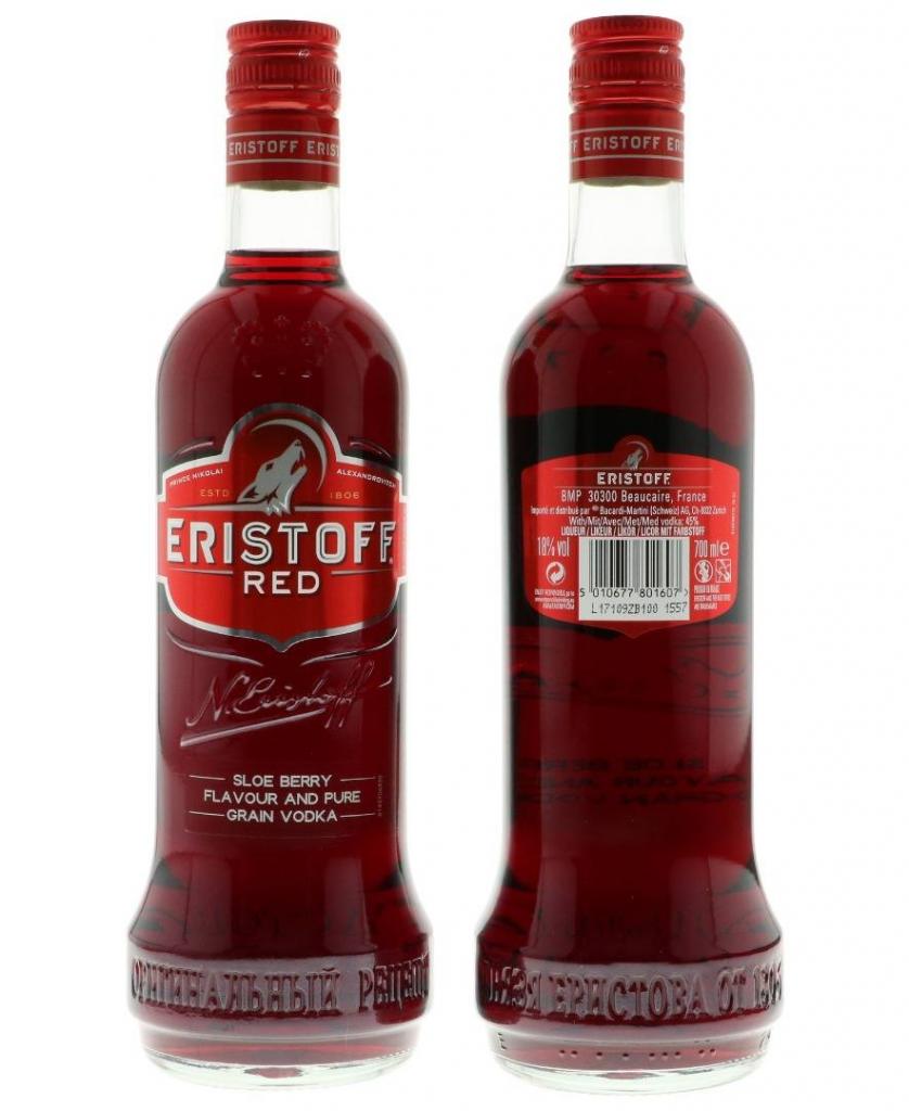 Eristoff Red 70cl 18° 10,35€