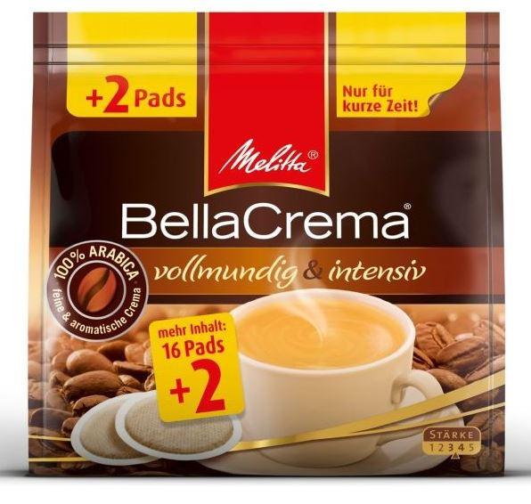 Melitta Bella Crema V&I Pads 30p 201g 2,55€