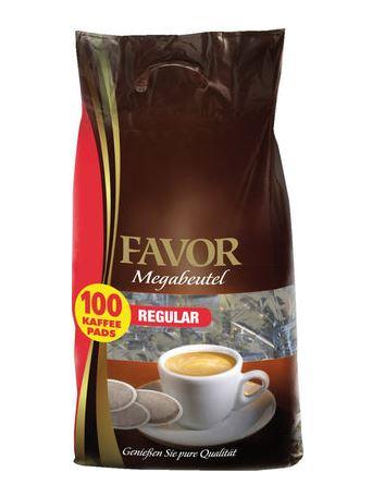 Favor Regular Pads 100 695g 8,50€
