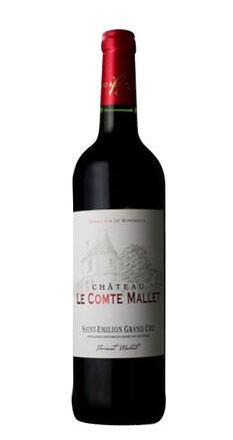 Le Comte Mallet 2022 Saint-emilion Grand Cru 75cl 14 % vol 9,95€