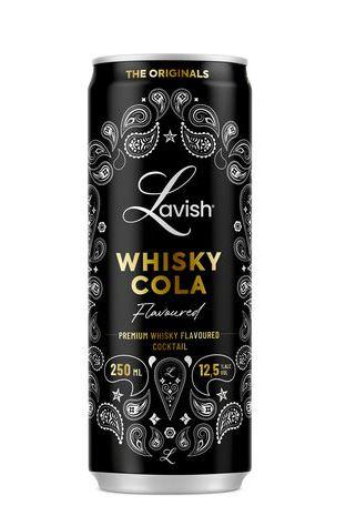 Lavish Whisky Cola Premix 25cl 12.5° 3,50€