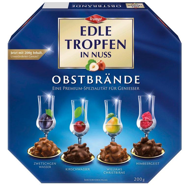Trumpf Edle Tropfen In Nuss Obstbrände 200g 4,95€