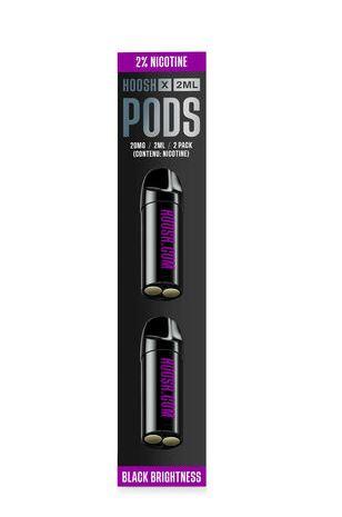 Hoosh X Pods Black Brightness X2 (2ml)2% 9,80€