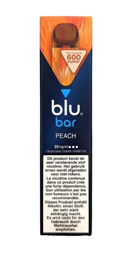 Blu Bar Peach 20mg 8,50€