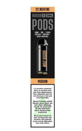 Hoosh X Pods Passion X2(2ml)2% 9,80€