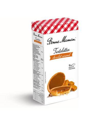 Bonne Maman Tartelette Chocolat Caramel 135g 2,45€