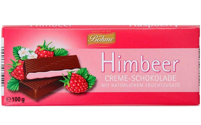 Böhme Himbeer Creme Schokolade 100g 2,00€