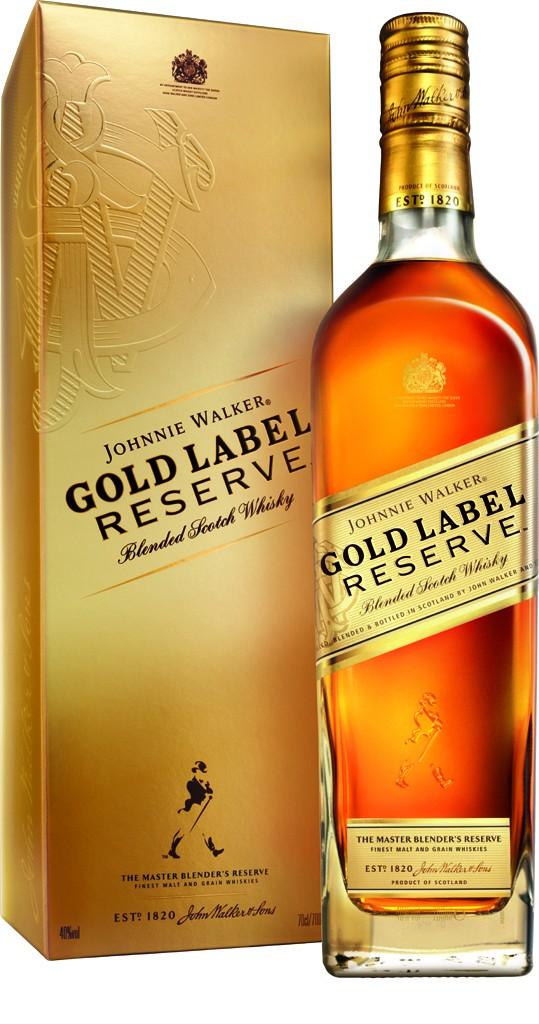 Johnnie Walker Gold Reserve + Gb 70cl 40° 39,95€