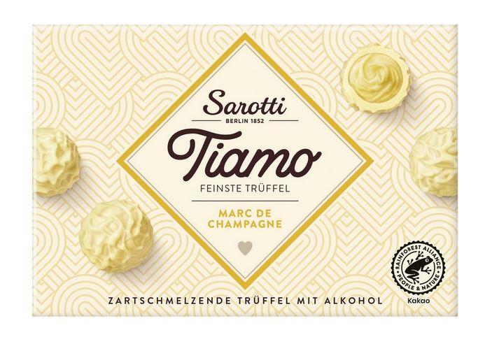 Sarotti Tiamo Champagne 125g 4,95€