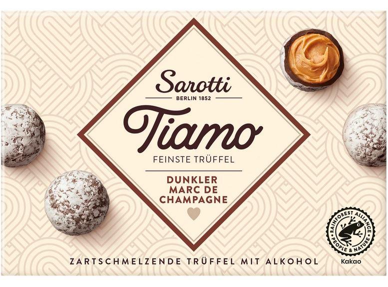 Sarotti Tiamo Dunkler Marc De Champagne 125g 4,95€