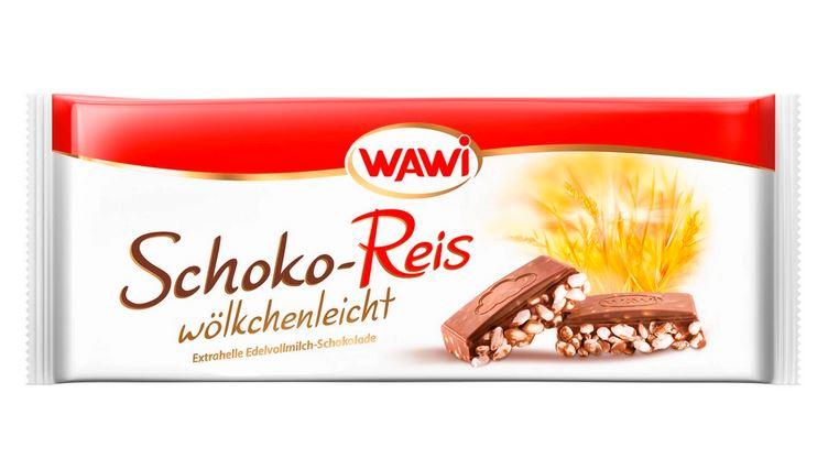 Wawi Schoko Reis Riegel 40g 1,50€