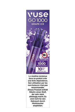 Vuse Go 1000 Pen Grape Ice 10mg 8,50€