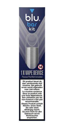 Blu Bar Drykit Vape Device Only Grey 5,10€