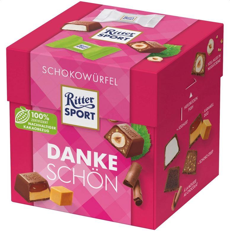 Rittersport Schokowürfel Dankeschön 176g 4,95€