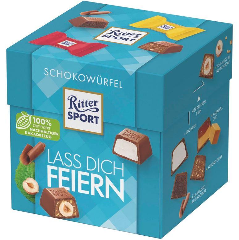 Rittersport Schokowürfel Lass Dich Feiern 176g 4,95€