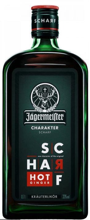 Jägermeister Scharf Spiced Ginger 70cl 33° 12,65€