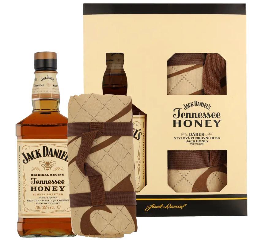 Jack Daniels Honey + Blanket 70cl 35 % vol 28,95€