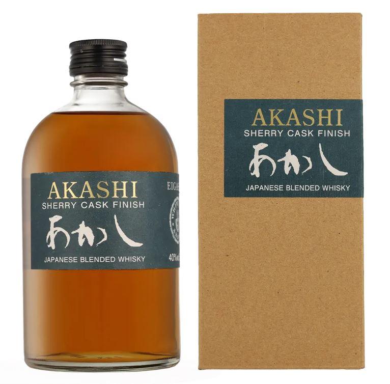 Akashi Meisei Deluxe Sherry Cask + Gb 50cl 40 % vol 35,90€