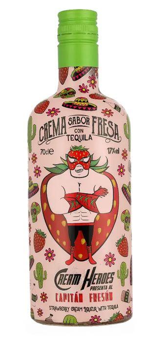Cream Heroes Strawberry Cream With Tequila 70cl 17 % vol 15,95€