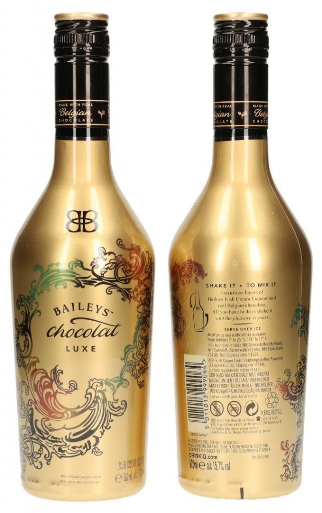 Baileys Chocolat Luxe 50cl 15.7° 13,95€