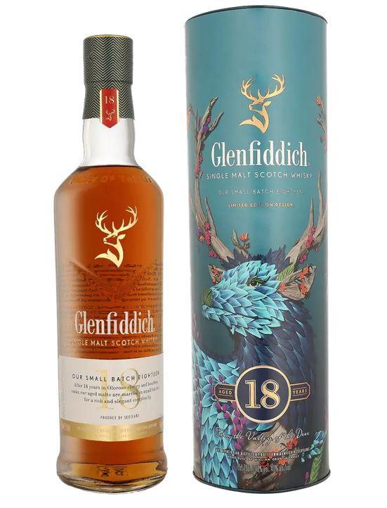 Glenfiddich 18 Years Limited Festive Design + Gb 70cl 40 % vol 94,95€