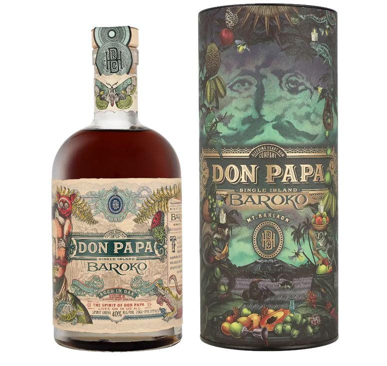 Don Papa Baroko Harvest Canister 70cl 40 % vol 37,95€