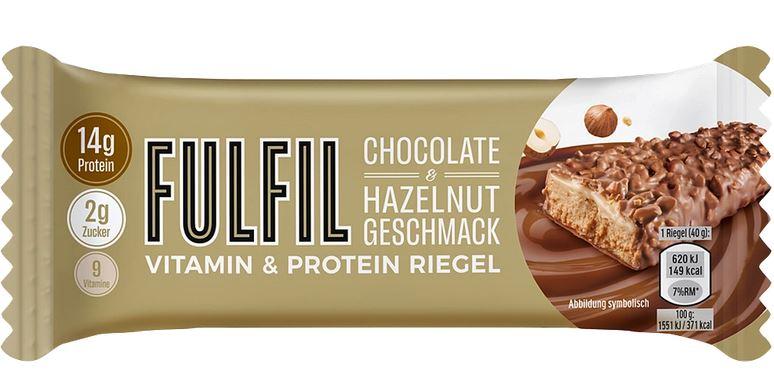 Fulfil Chocolate & Hazelnut 40g 2,50€