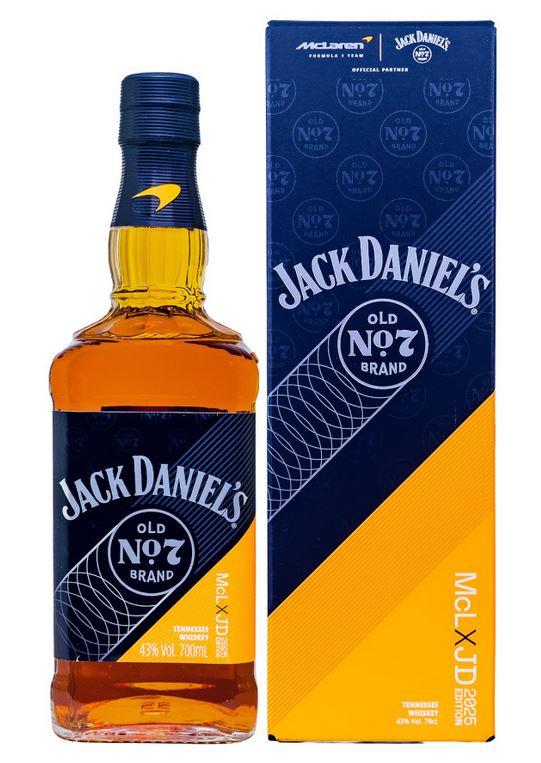 Jack Daniels Mc Laren 2025 Limited Edition + Gb 70cl 43 % vol 26,95€