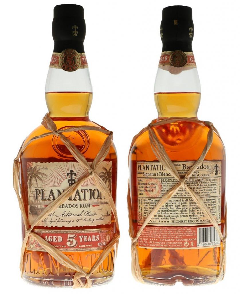 Plantation Rum Barbados Grande Reserve 5y 70cl 40° 23,95€