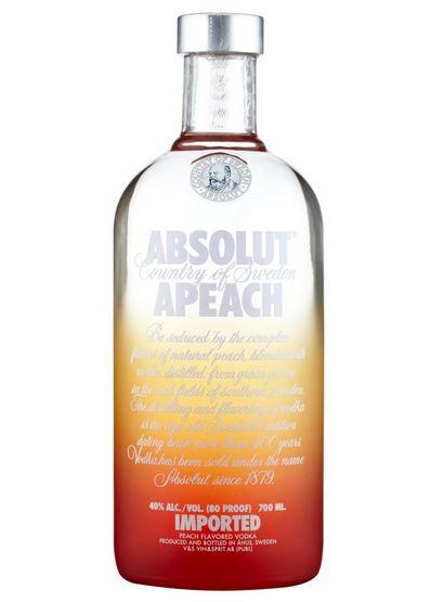 Absolut Peach 70cl 38° 14,95€