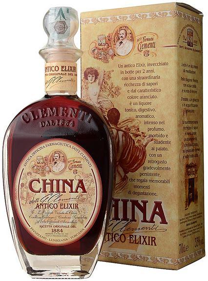 China Clementi Antico Elixir + Gb 70cl 33° 29,95€