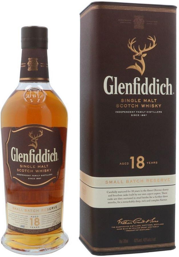 Glenfiddich 18y Small Batch Reserve 70cl 40° 83,50€