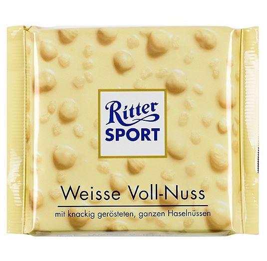 Rittersport Weiss Voll Nuss 100g 2,25€