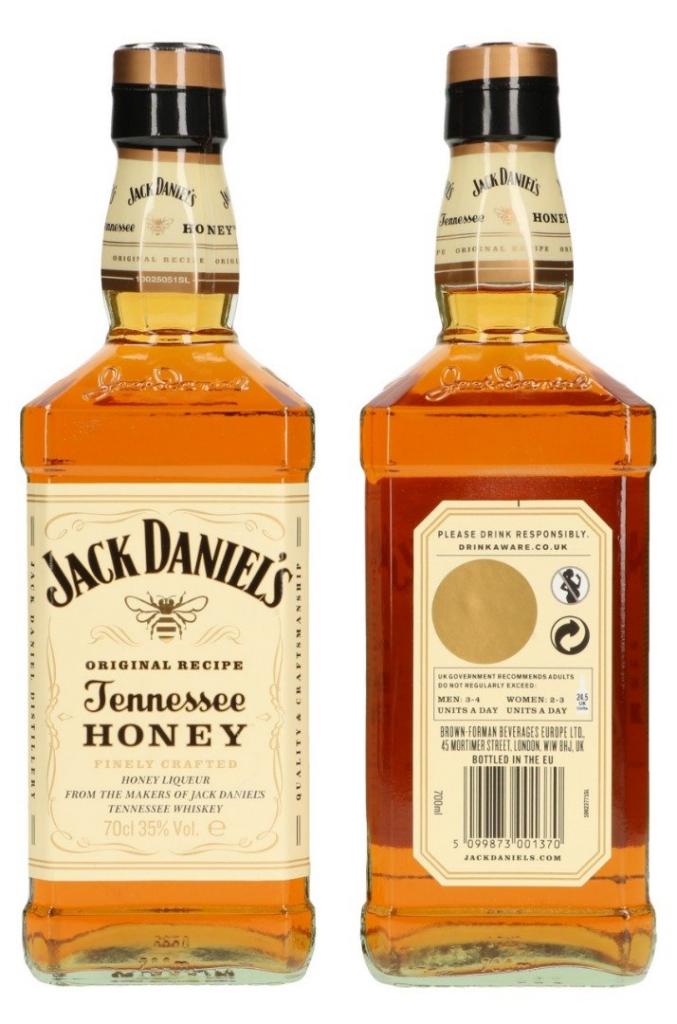 Jack Daniels Honey Box 70cl 6*70cl 35 % vol 19,95€
