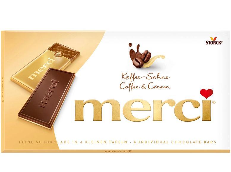 Merci Kaffee Sahne 100g 2,95€