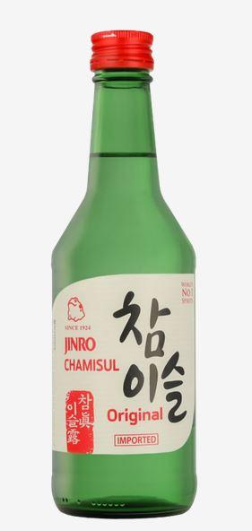 Jinro Chamisul Original 35cl 20.1° 4,50€