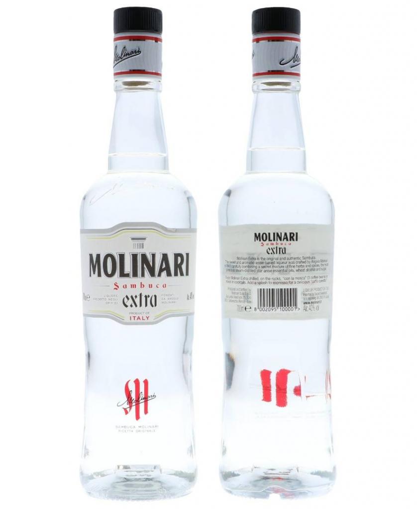 Molinari Sambuca 70cl 40° 11,95€